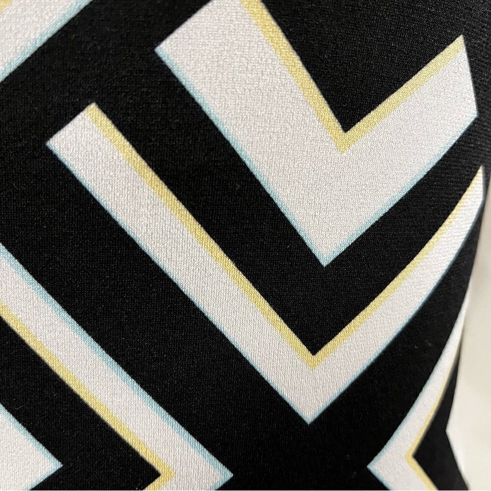 WHBM geometrical print halter sleeveless blouse / top - Picture 8 of 13